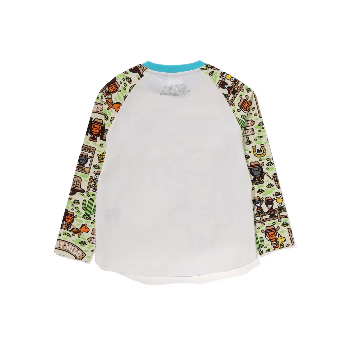 Детская футболка с принтом Milo Western A BATHING APE, Blue — фото 3
