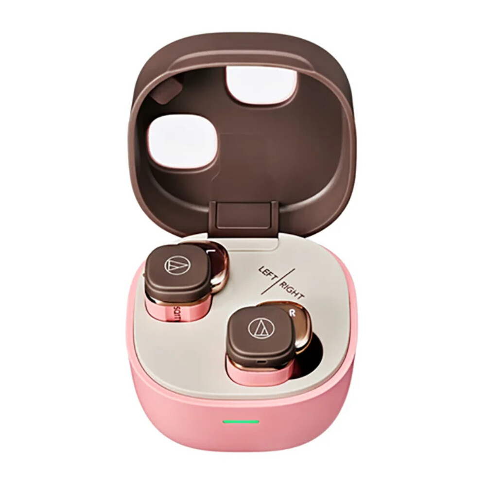 

Беспроводные наушники Audio-Technica SQ1TW2, розовый/коричневый