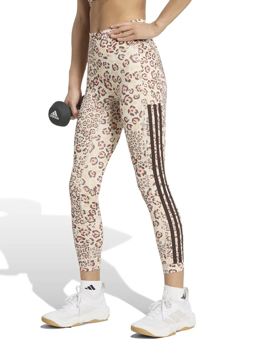Спортивные брюки-скинни ADIDAS PERFORMANCE 'FARM' в цвете "замша", "экрю" — фото 2