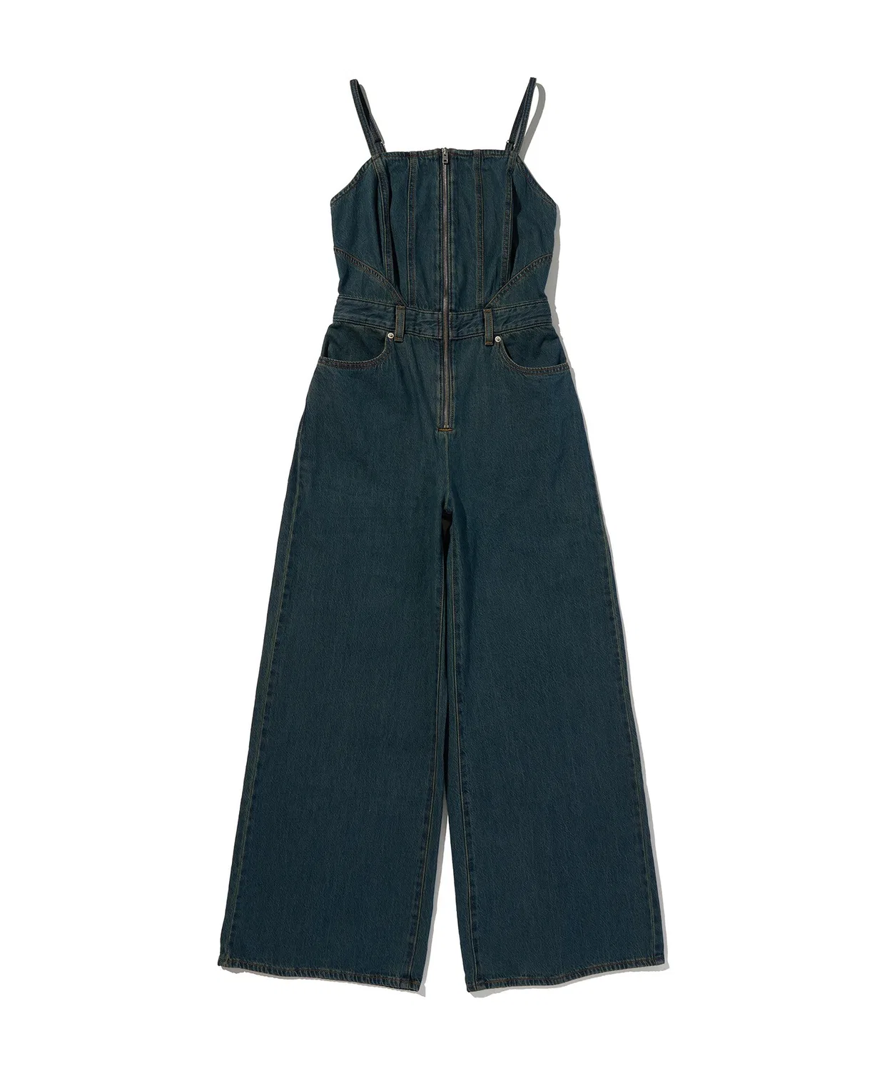 Женский комбинезон с длинным рукавомLevi's Seam, Темно-синий — фото 4