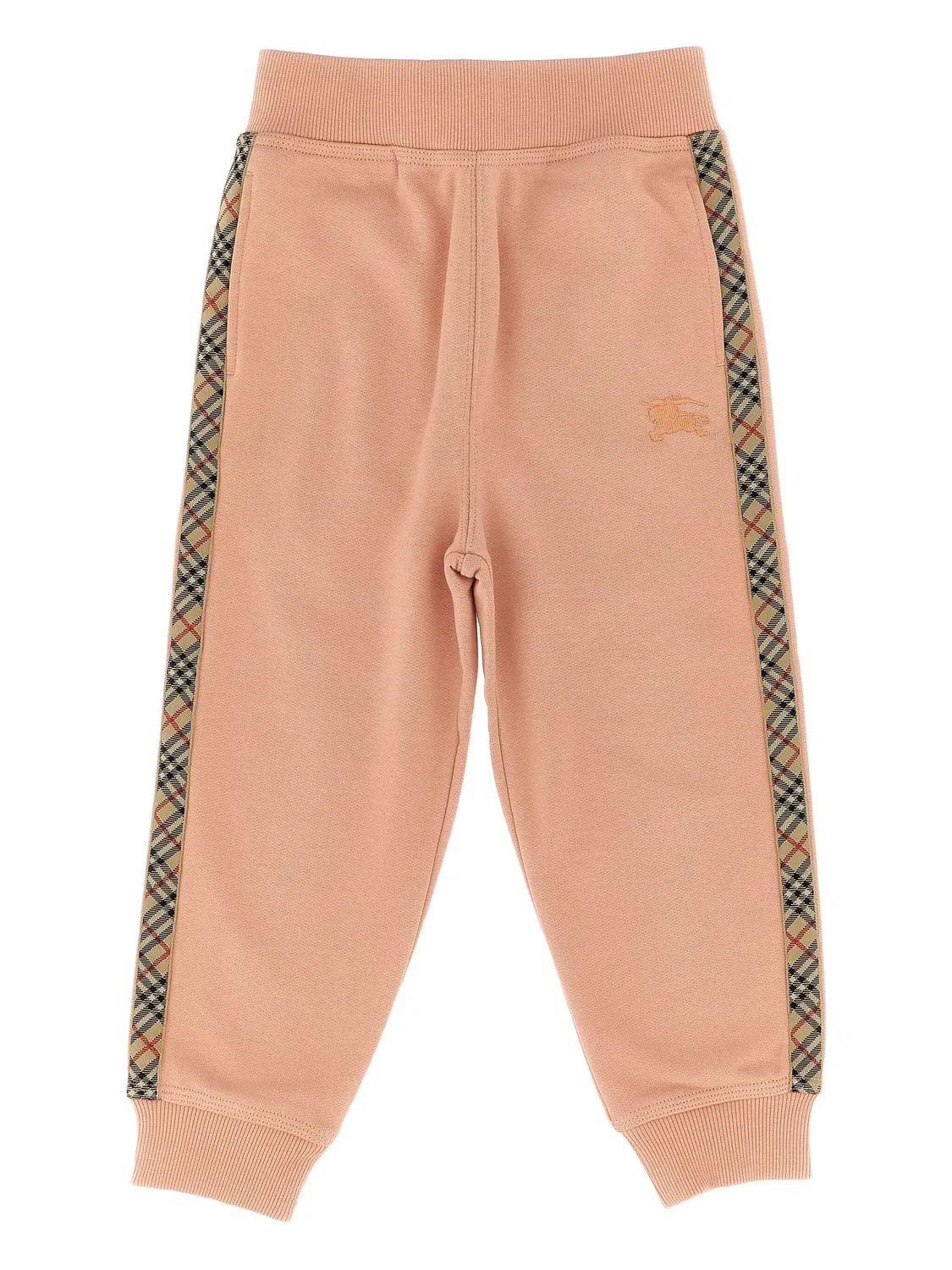 Кэжуальные брюки Jackson Check Tape от Burberry, розовый