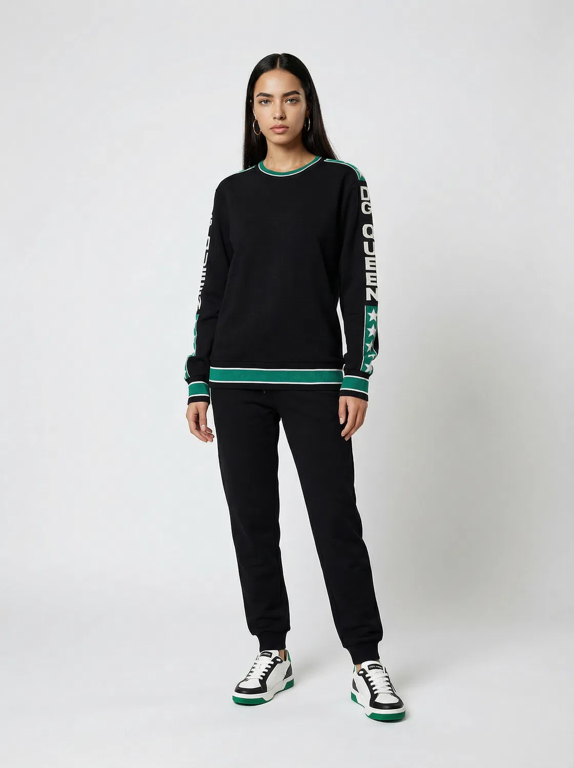 Женский пуловер с круглым выворотом Multicolor Polyamide Dolce & Gabbana, Multicolor