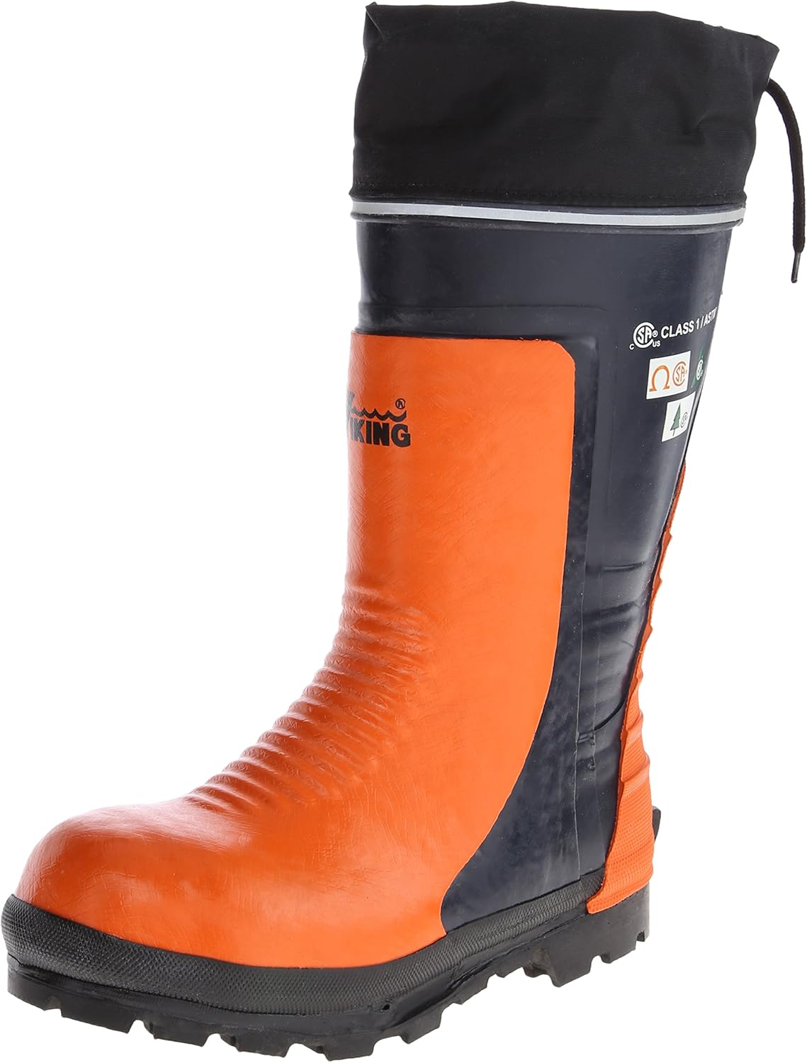 

Водонепроницаемые стальные ботинки Bushwacker Viking Footwear, синий/оранжевый/темно-синий