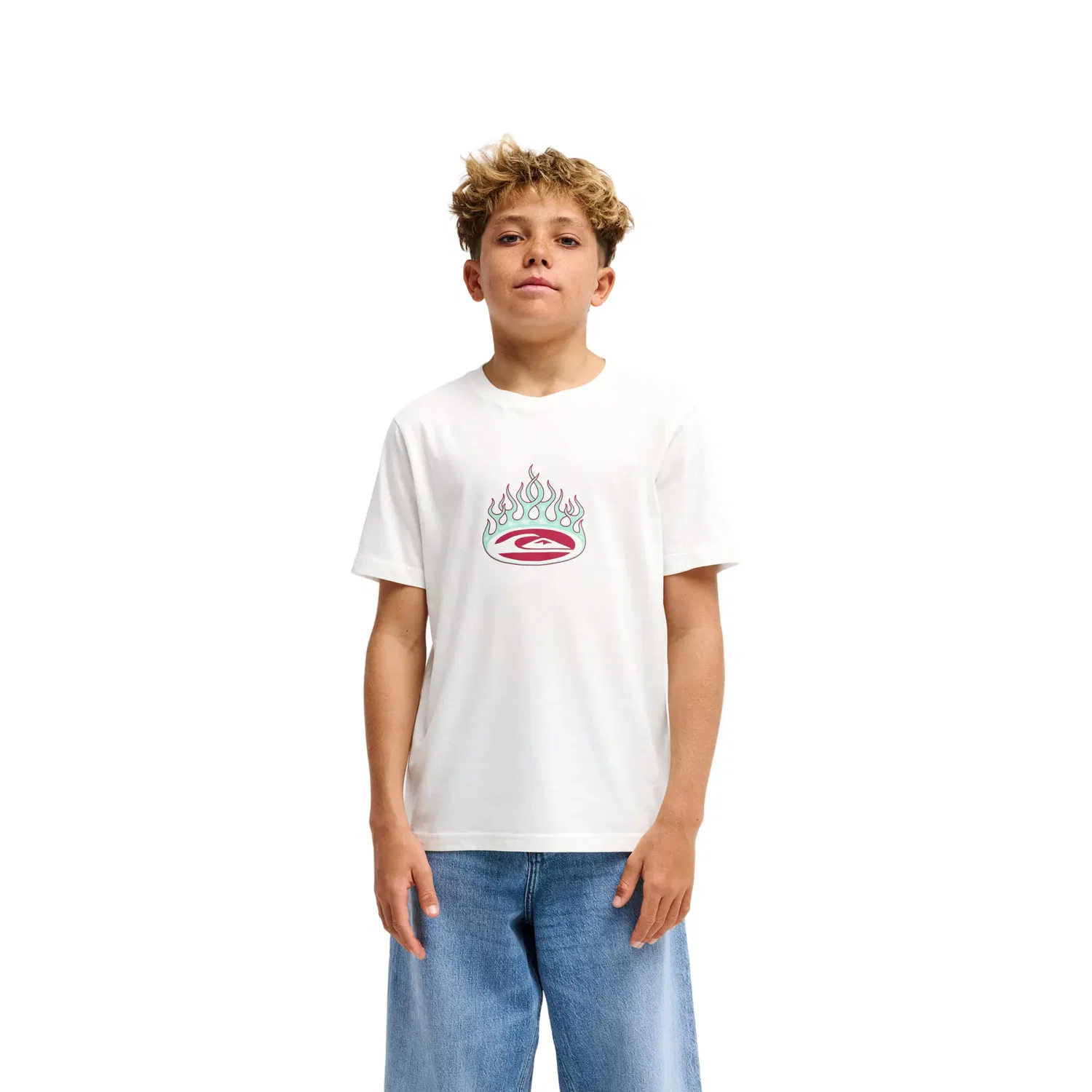 Детская футболка с коротким рукавом Fishing Quiksilver, Blanco