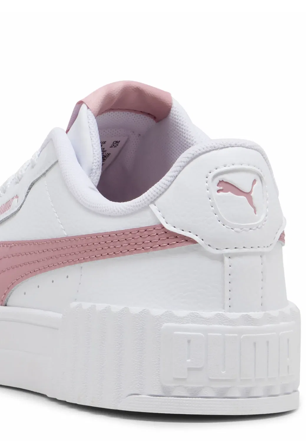Кроссовки Carina 3.0 jr унисекс Puma, White-Dusky Rosewood — фото 4