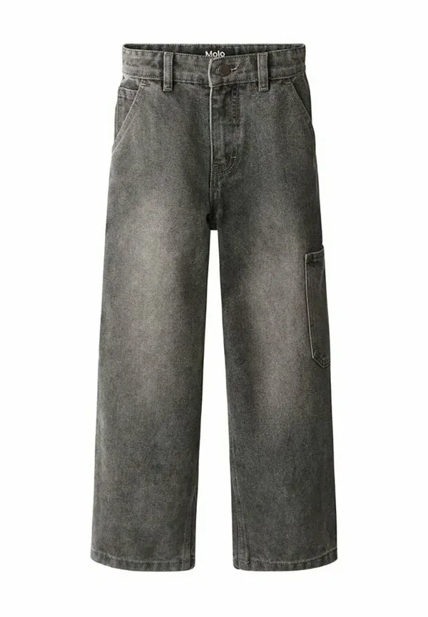 Брюки из хлопка и полиэстера Archer Molo, washed black, черный — фото 4