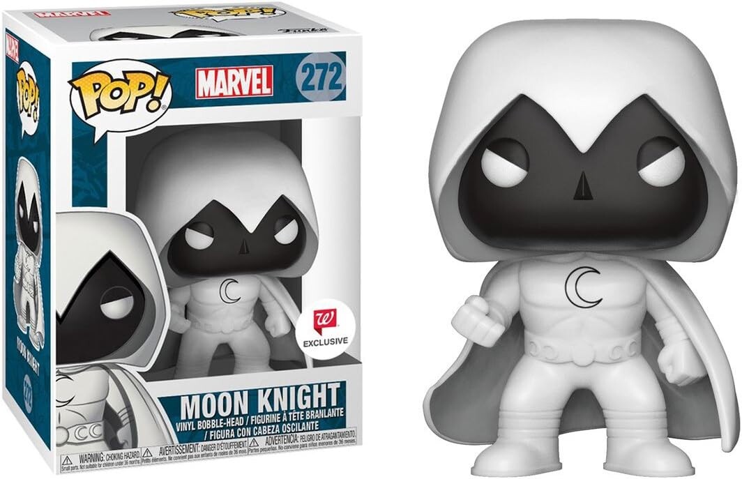 

Фигурка Moon Knight (Walgreens Exclusive): x Funko POP! Marvel Vinyl Figure & 1 POP! Compatible PET Plastic Graphical Pr