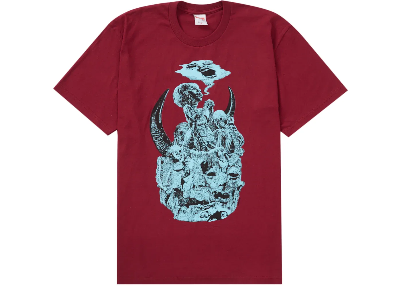 Мужская футболка с принтом Tee Supreme, Cardinal