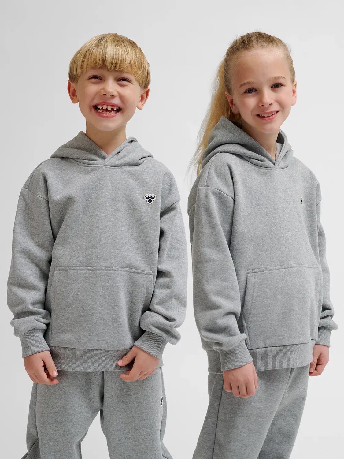 Худи унисекс Hummel, Grey Melange
