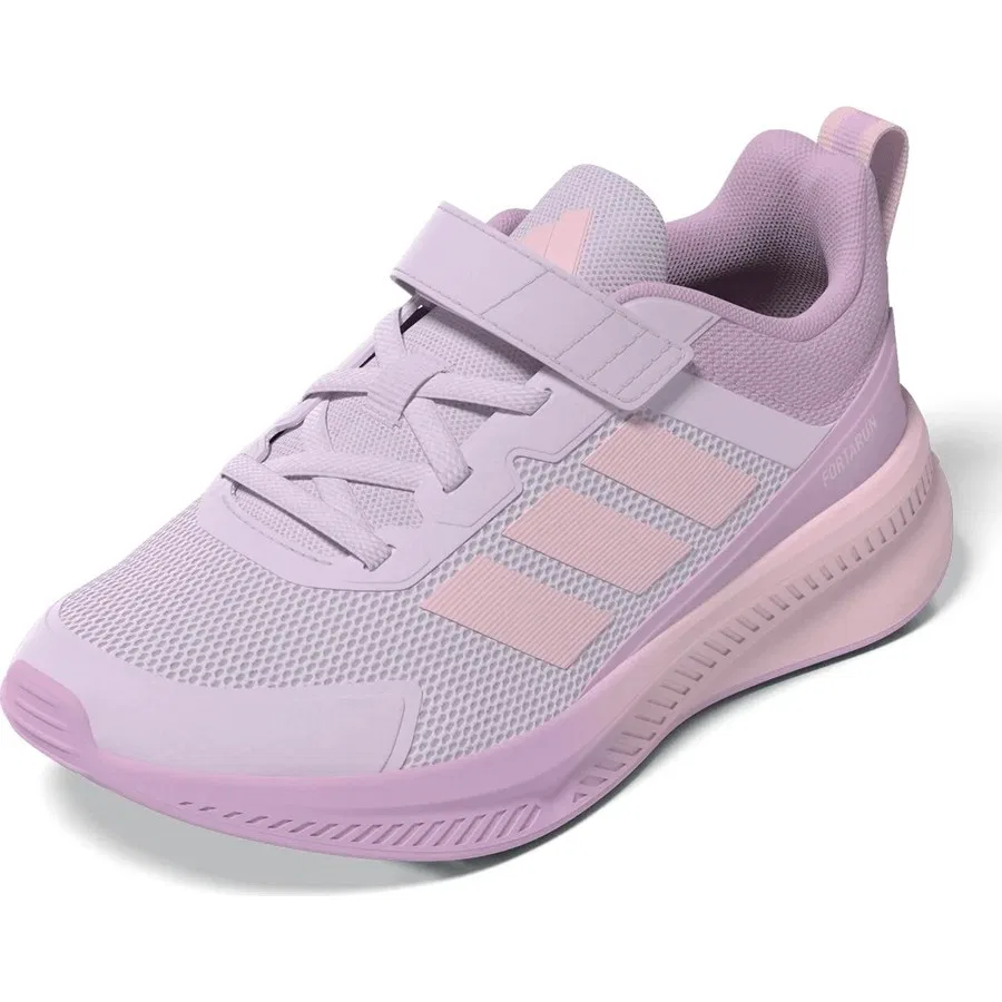 Детские кроссовки с закрытым носком FortaRun 4.0 EL C adidas, Фиолетовый — фото 4