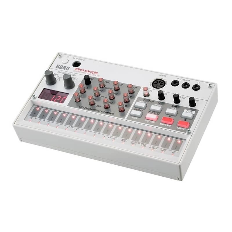 

Korg Volca Sample Встроенный ритм-машина PCM Looper MIDI-секвенсор Volca Sample Built-in PCM Rhythm Machine Looper MIDI Sequencer