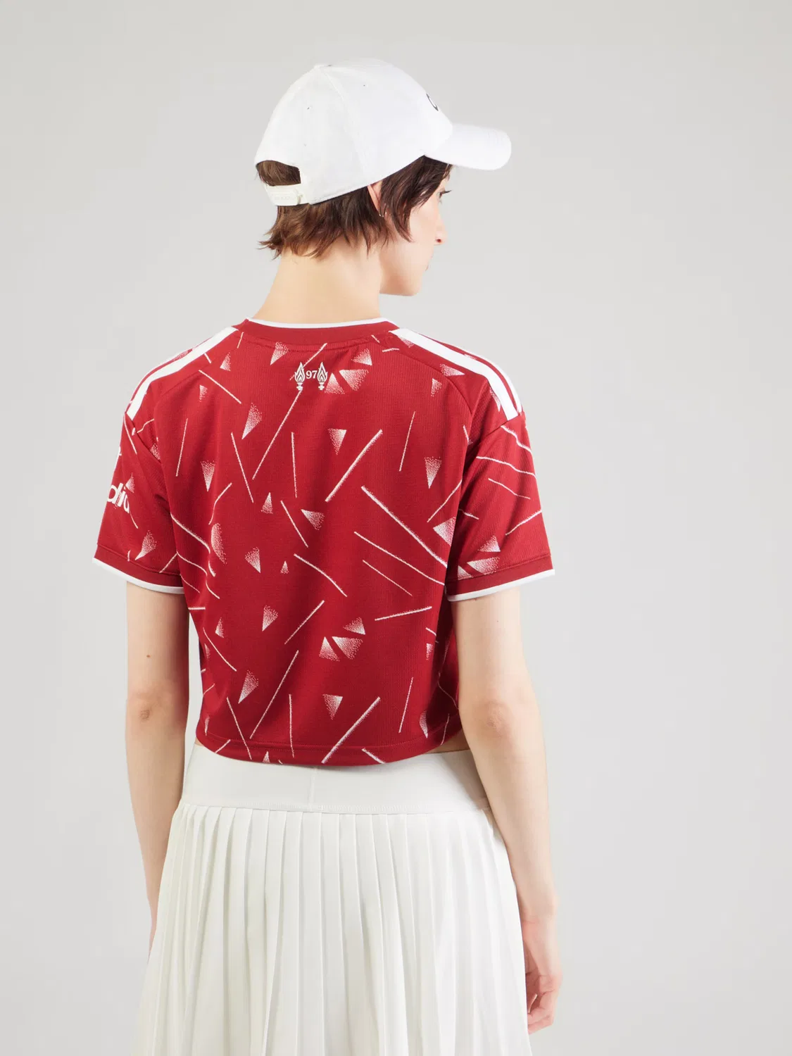Футболка Adidas Performance FC Liverpool 26/27 красного цвета — фото 3
