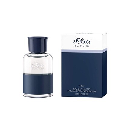 Туалетная вода S.Oliver So Pure Men, натуральный спрей, 50 мл — фото 2