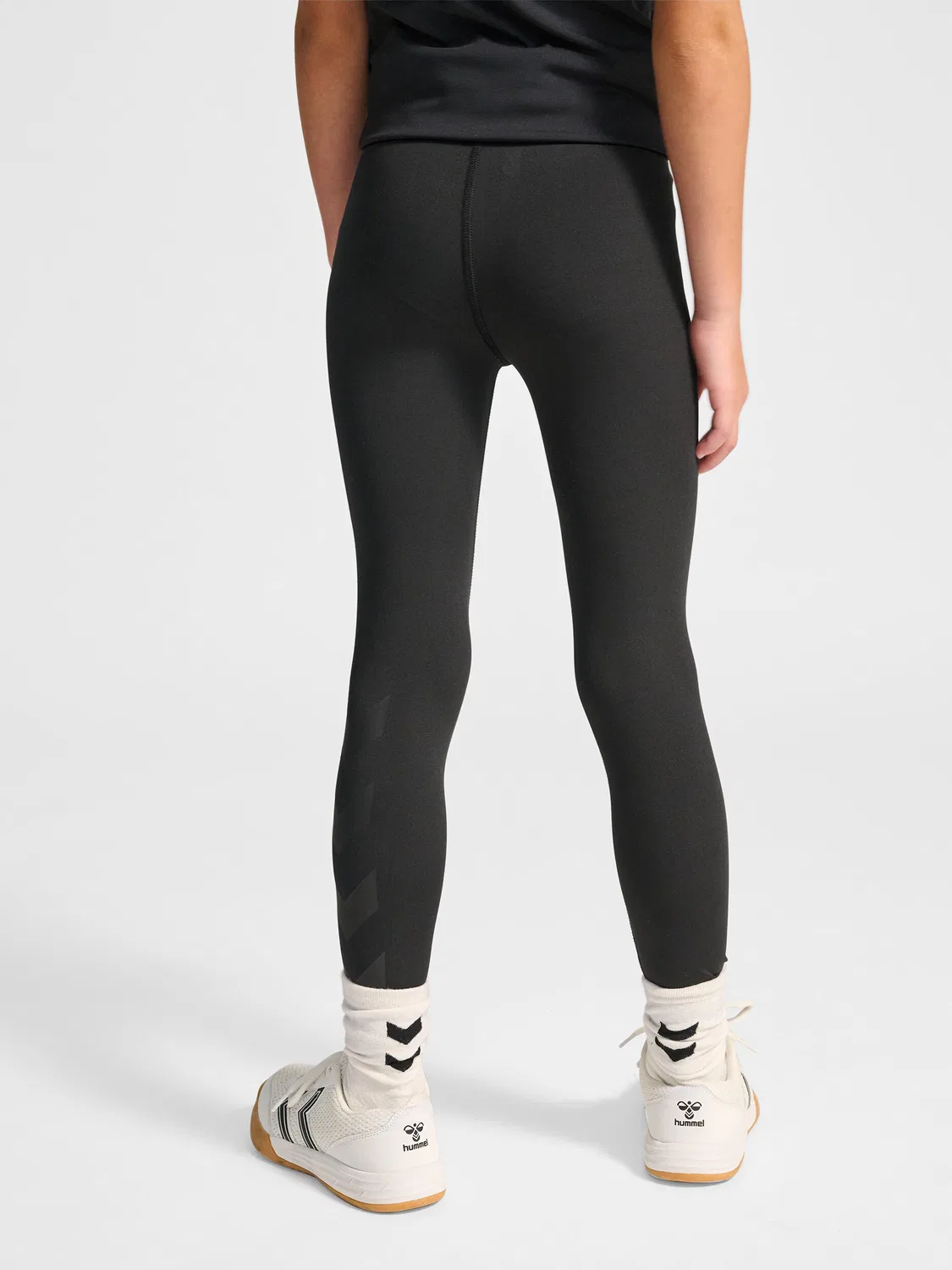 Детские леггинсы с принтом Hmljr Pulse Multisport Hummel, Schwarz — фото 3