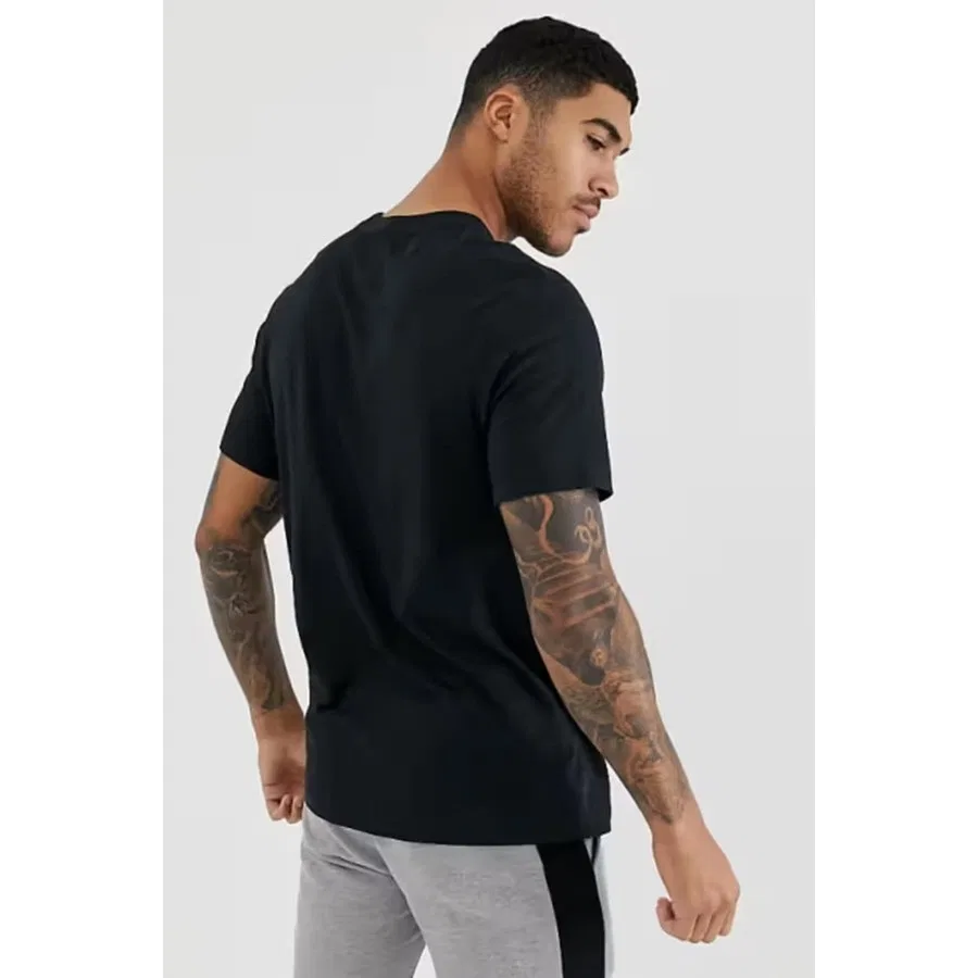 Футболка с коротким рукавом Jordan Jumpman Vertical Air Stretch Crew Tee Nike, Черный — фото 2