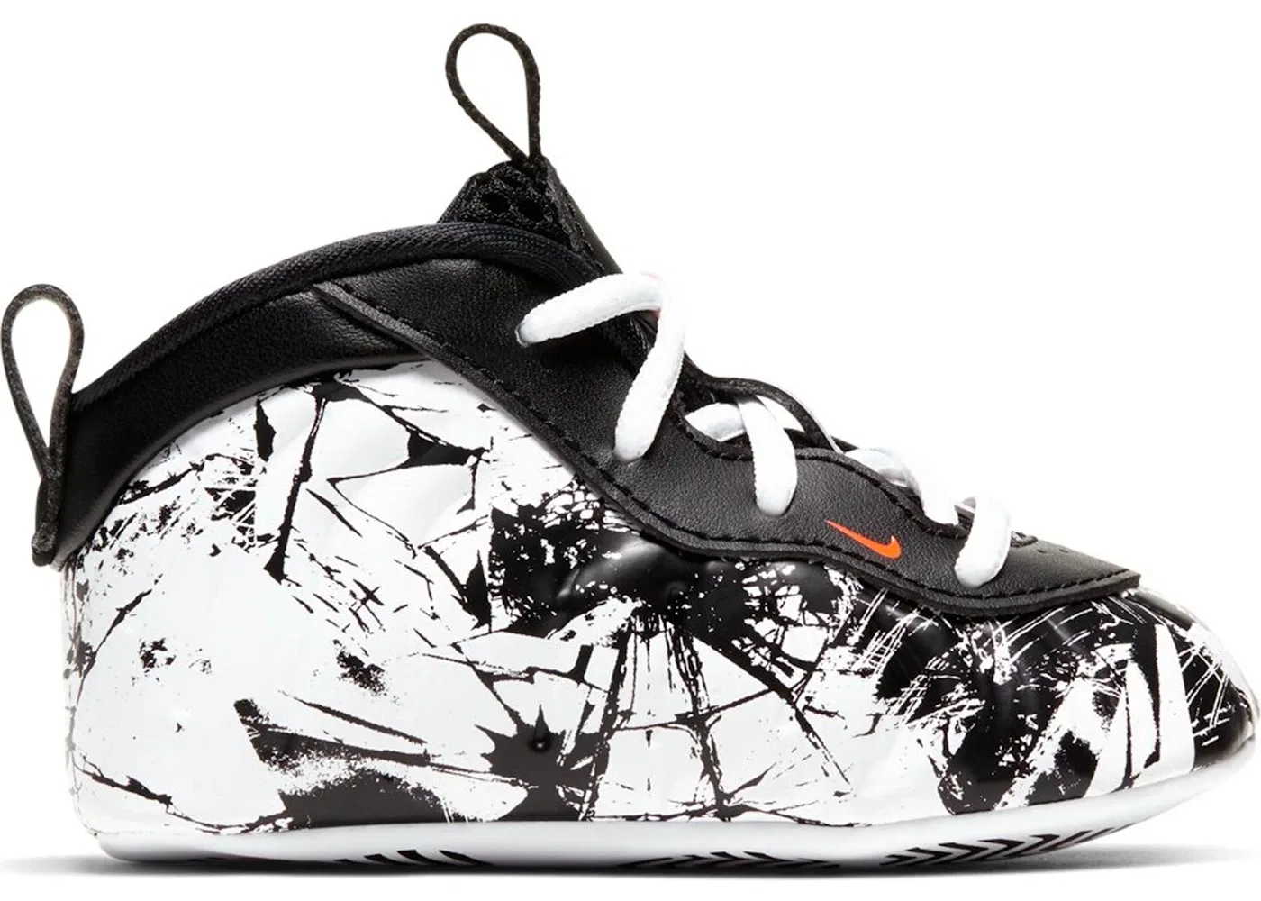 Детские кроссовки Lifestyle Nike Air Foamposite One Nike, Black/White-Total Orange