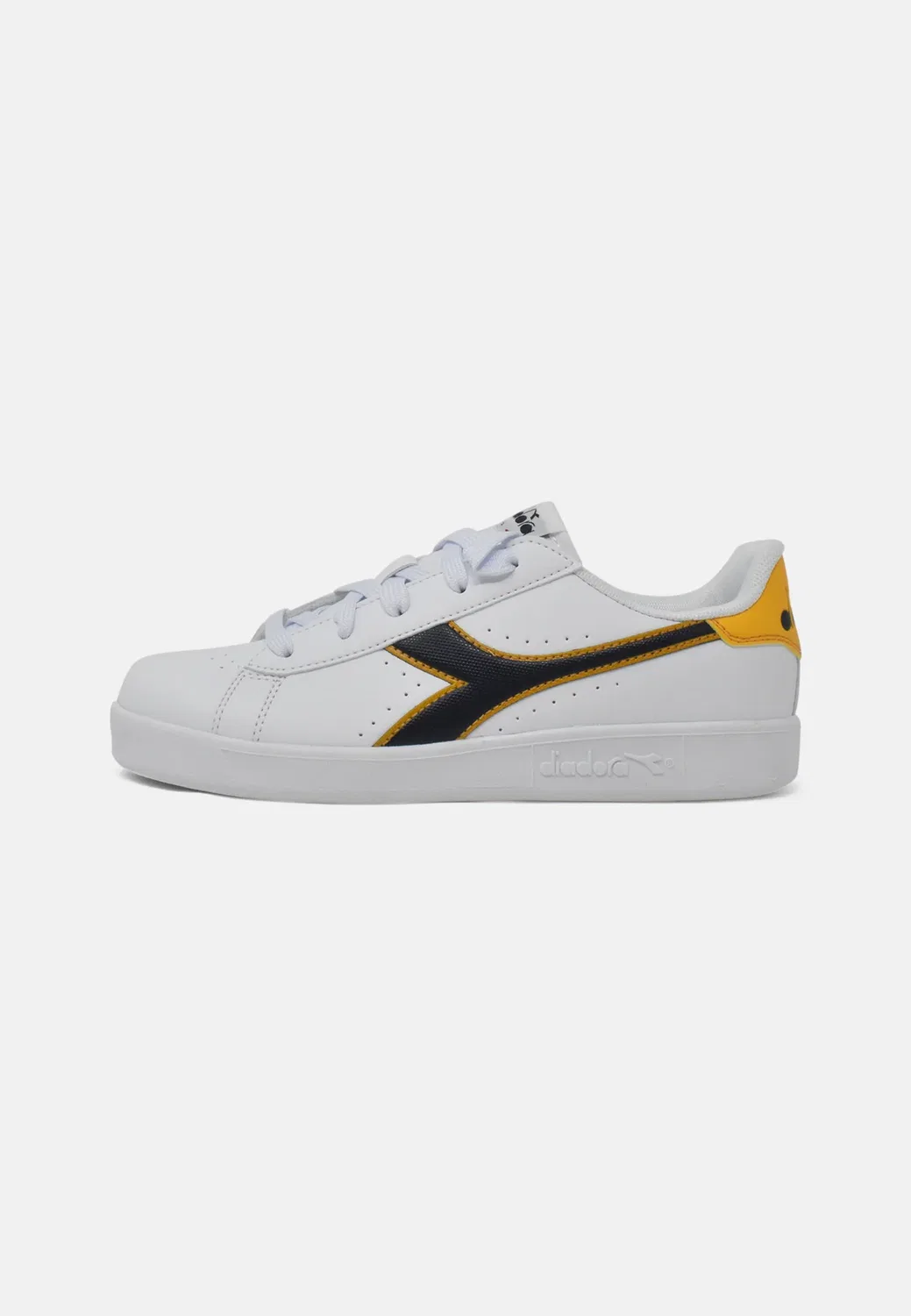 Game p gs - тренеры Diadora, White-Black Iris-Gold Fusion