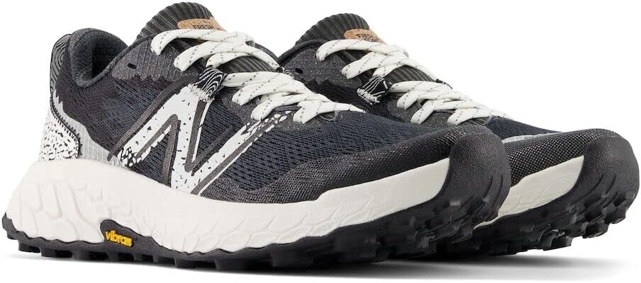 Женские кроссовки New Balance Fresh Foam X Hierro V7 для трейлраннинга, блэктоп/морская соль — фото 4