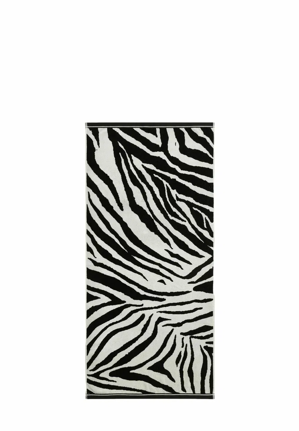 Пляжное полотенце унисекс Next, Zebra Monochrome