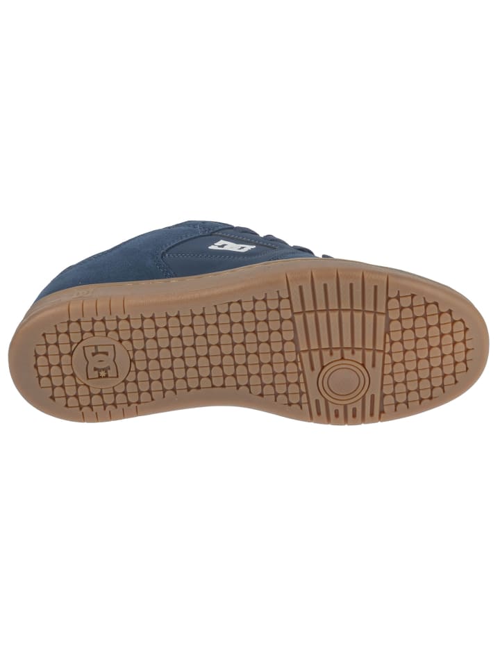 Кроссовки DC Shoes Manteca 4 темно-синего цвета — фото 4