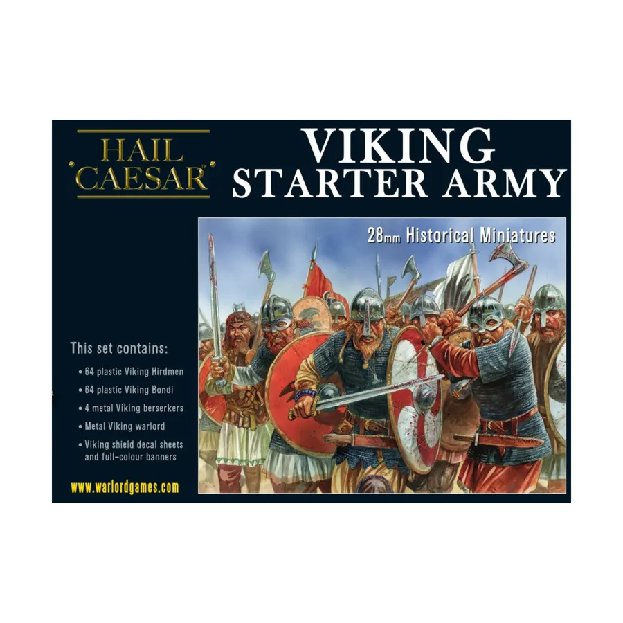 

Стартовая армия викингов, Hail Caesar - The Dark Ages - Vikings (28mm)