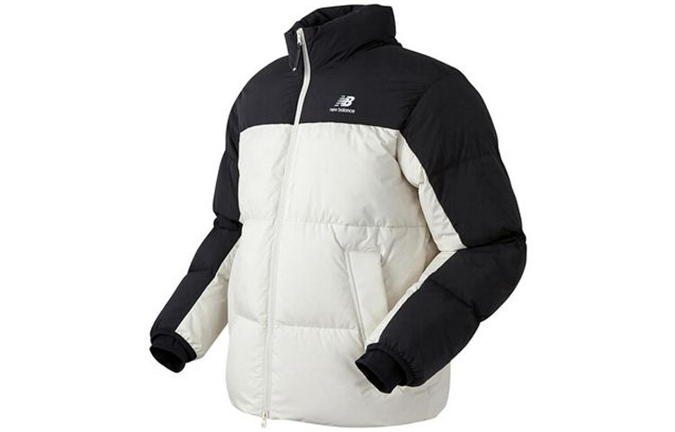 

Пуховик унисекс New Balance, цвет Black/White