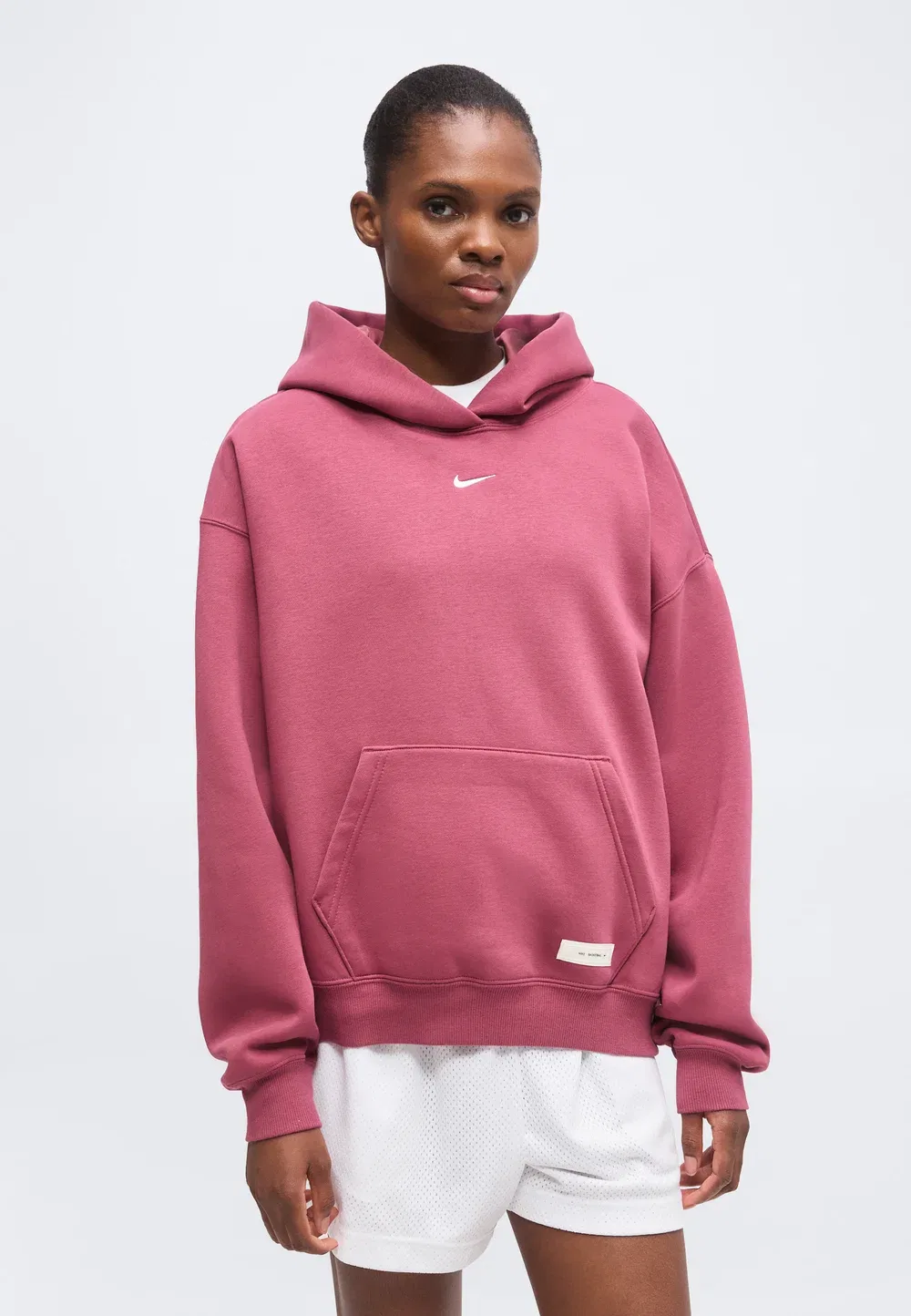 Худи с баскетбольной тематикой - худи Nike Performance, Pink Smoke/White