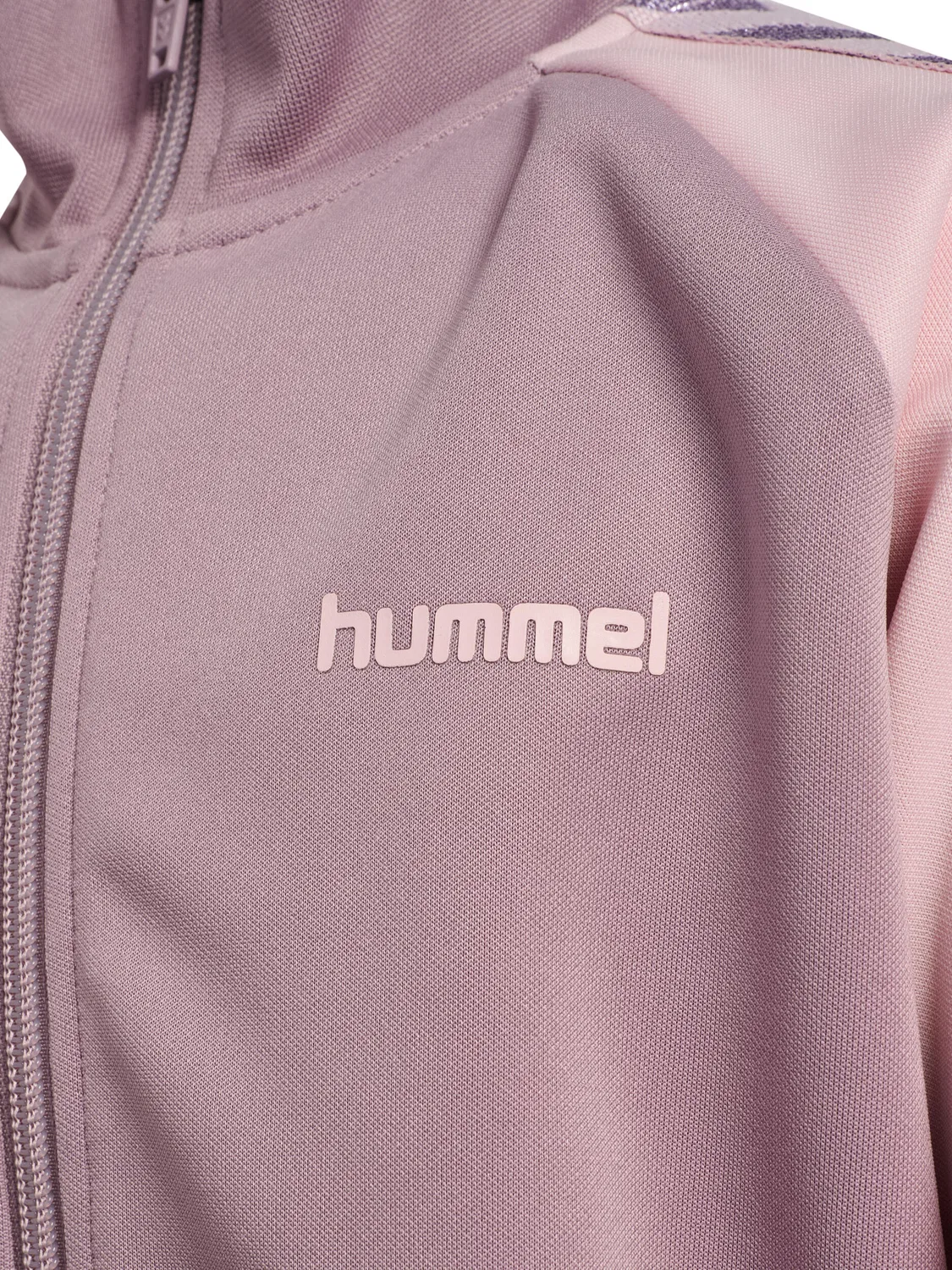 Детская куртка с молнией и высоким воротником Hummel, Violett — фото 3