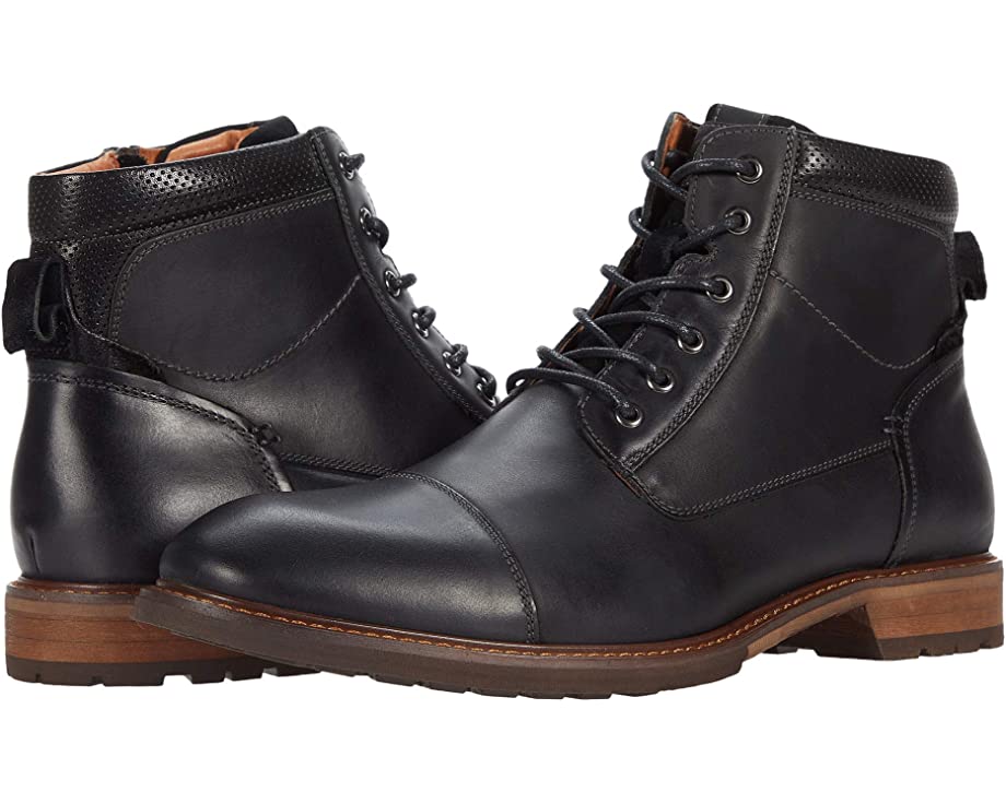 Ботинки Lodge Cap Toe Lace-Up Boot Florsheim, черный - фото