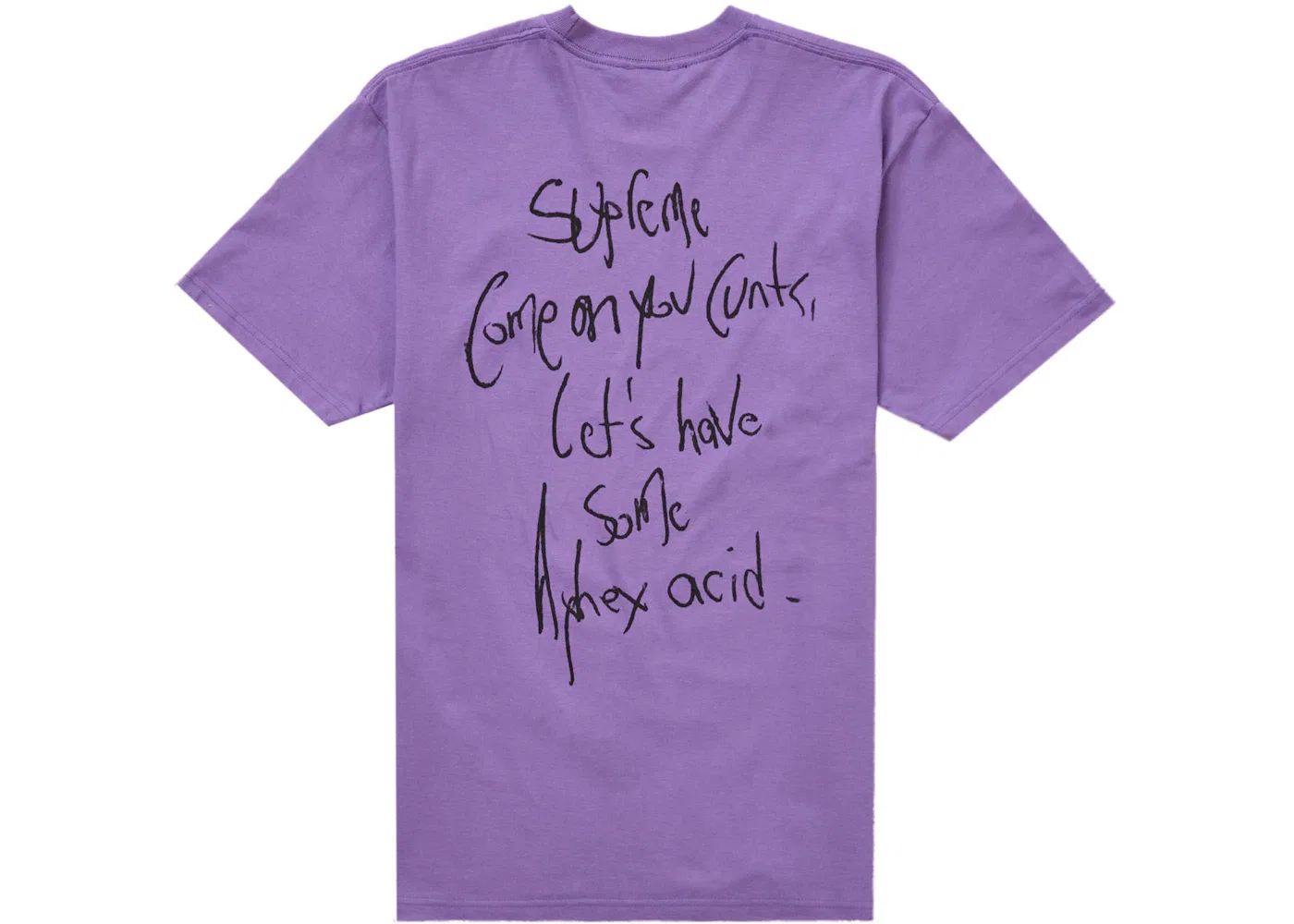 Мужская футболка с принтом Aphex Twin Windowlicker Supreme, Purple — фото 2