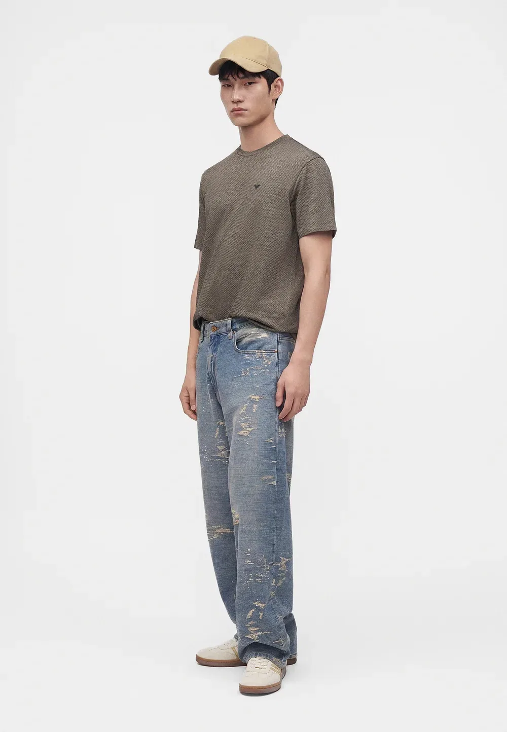 Простая футболка Emporio Armani, Humus Fancy — фото 2