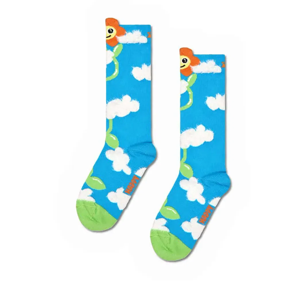 Носки длинные Growing flower Happy Socks, синий