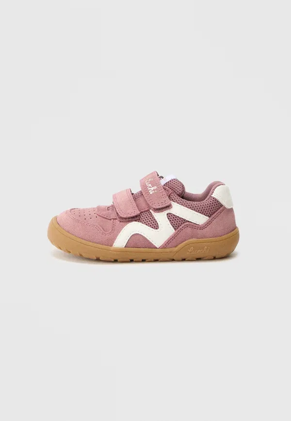 Кроссовки дышащие Jamin barefoot unisex Lurchi, Rose/White, белый/розовый