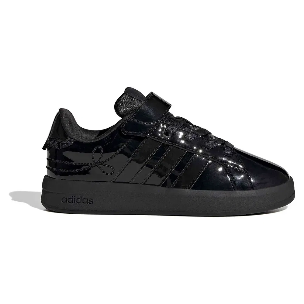 Кроссовки детские Grand Court 30 Adidas, черный