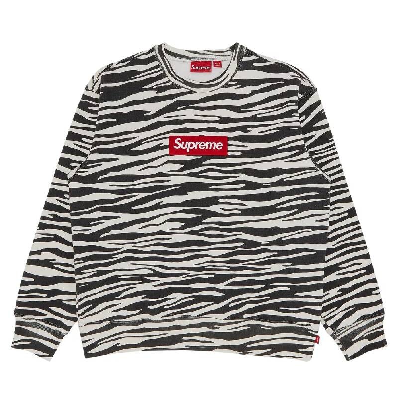 

Толстовка Supreme Box logo Crewneck, разноцветный, Серый, Толстовка Supreme Box logo Crewneck, разноцветный