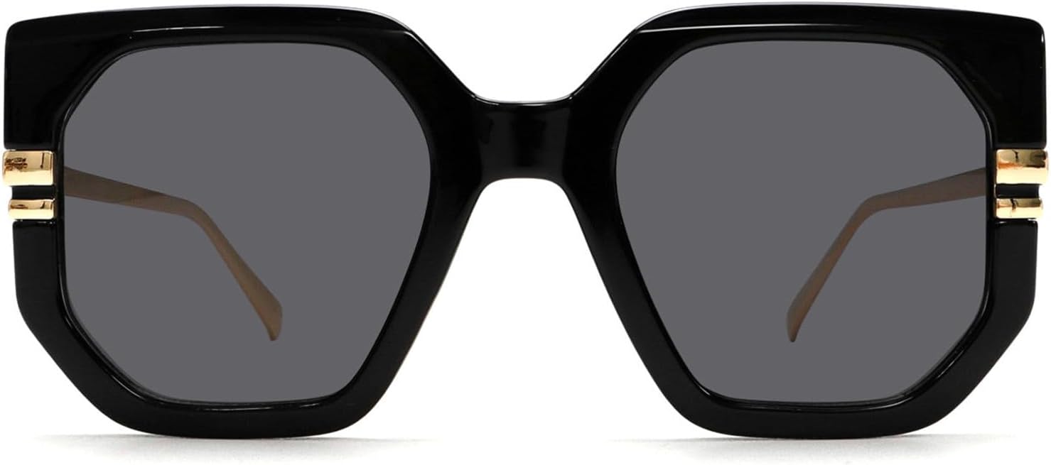 

Винтажные большие квадратные солнцезащитные очки Willochra для женщин, ретро-очки большого размера «кошачий глаз» с леопардовым принтом, защита от ультрафиолета UV400, C1