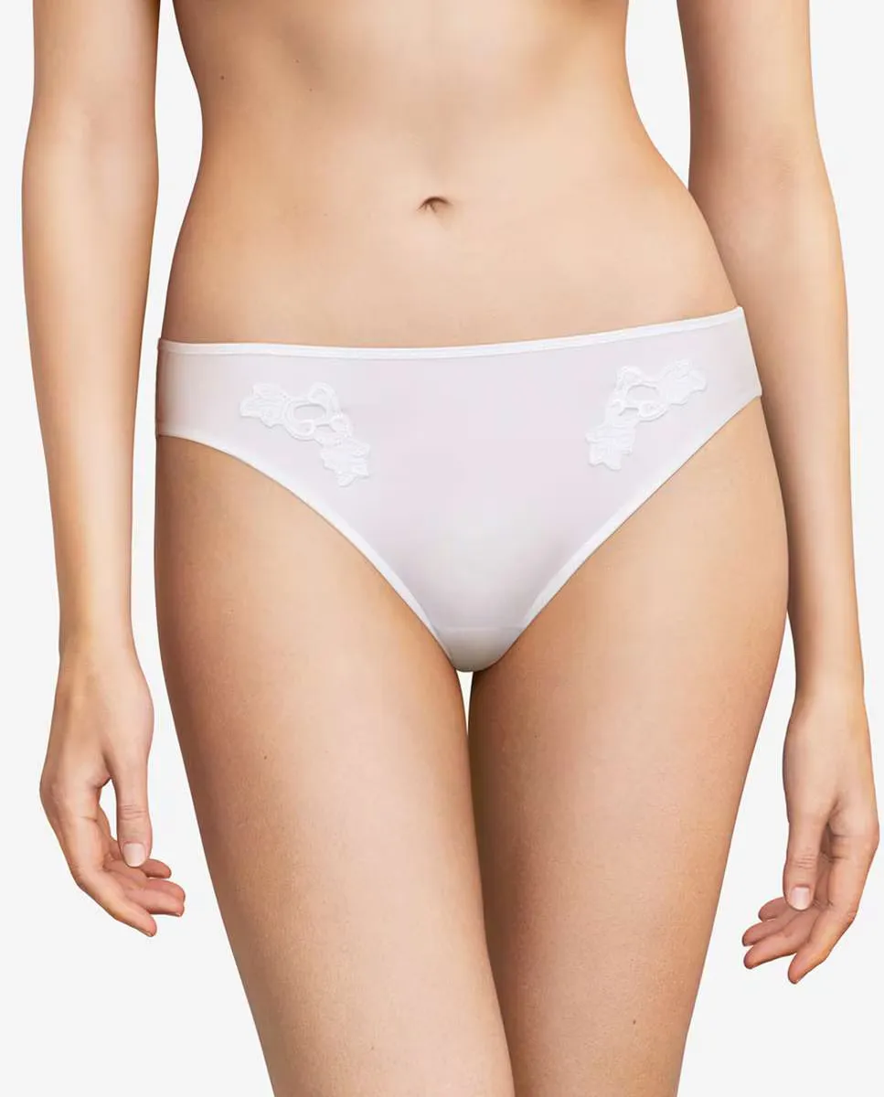 

Классические трусики с гипюром Hedona line Chantelle, белый