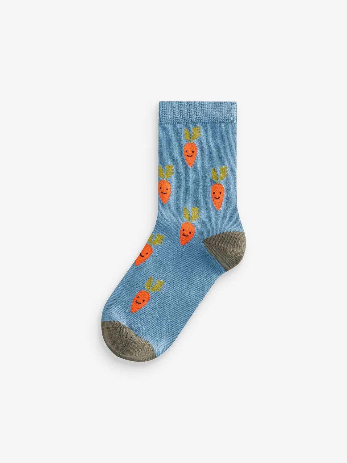 Носки 5 пар с фруктовым принтом, Fruit Vegetable Prints Next, разноцветные — фото 3
