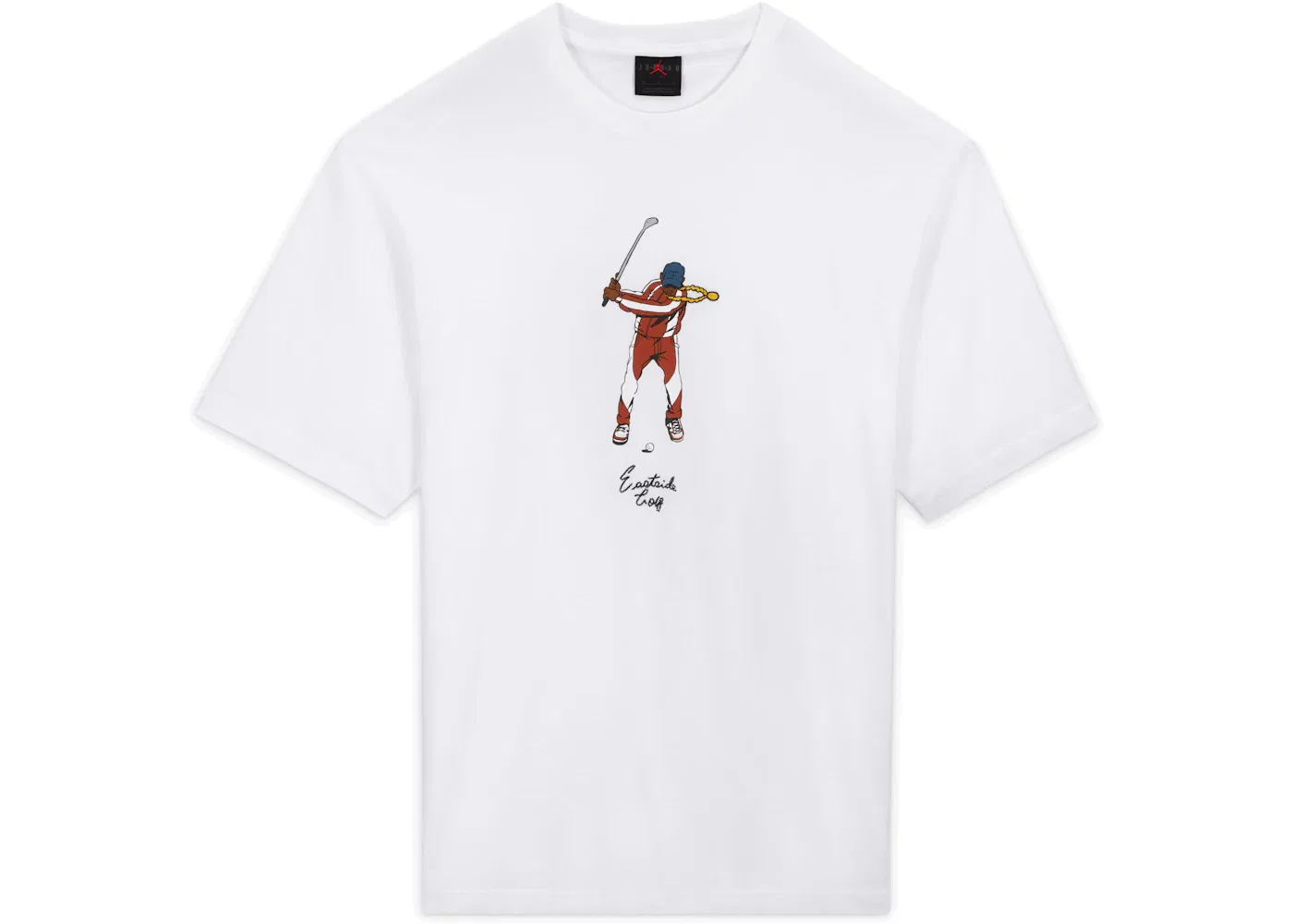 Мужская футболка с принтом Jordan x Eastside Golf T-Shirt, White