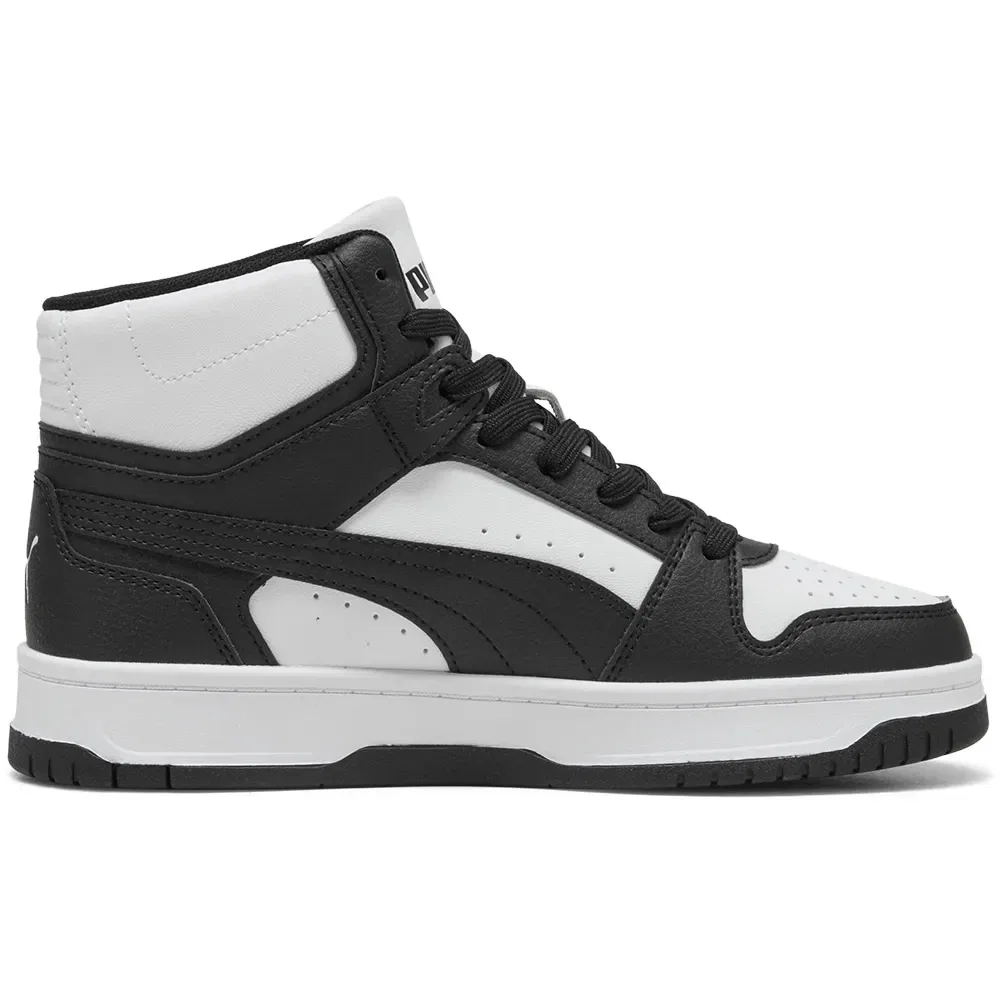 Детские кроссовки для девочек с высоким берцем Puma, White