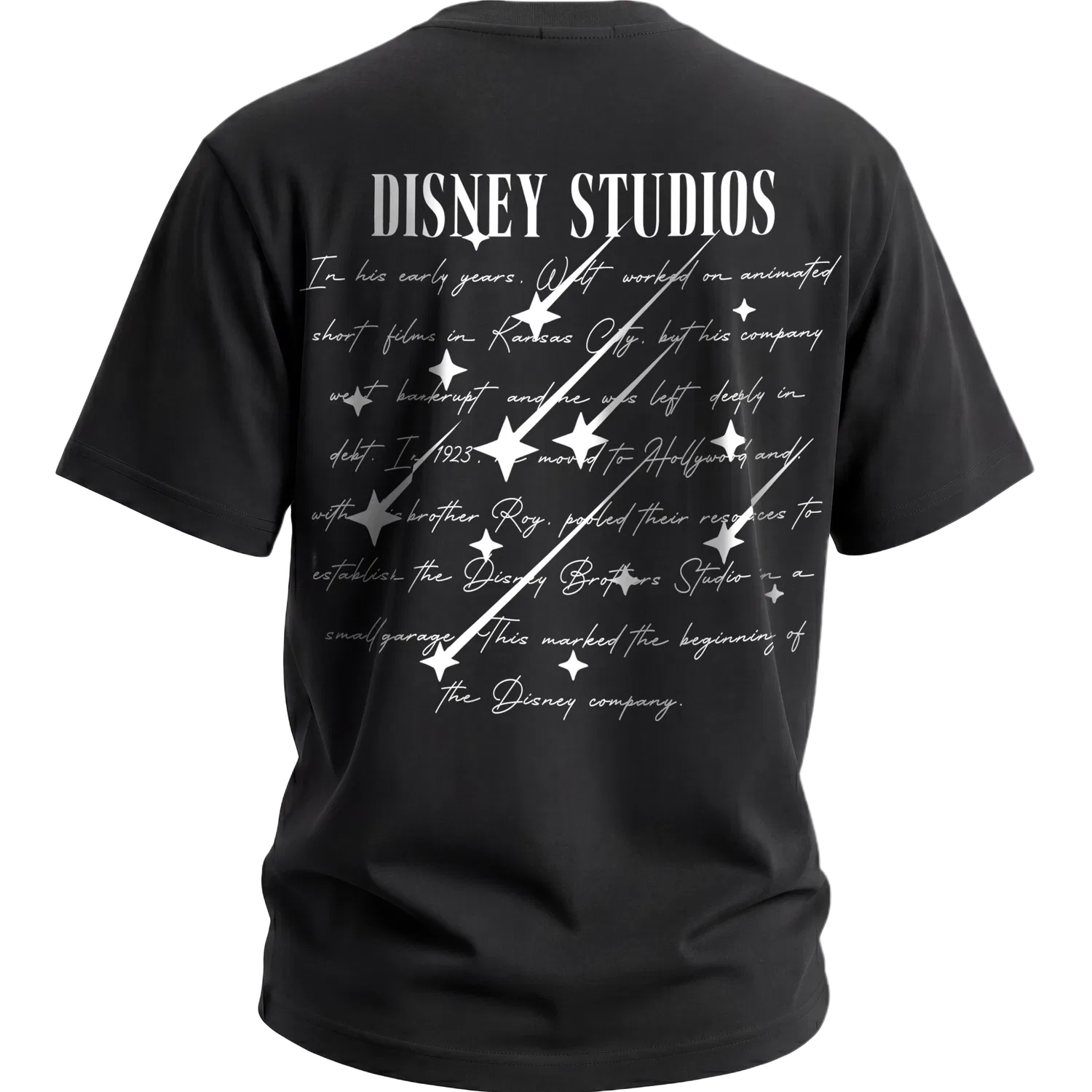 Детская футболка с принтом Disney Crew Neck Moderate Other, Disnеy, Arctic Ice Blue — фото 3