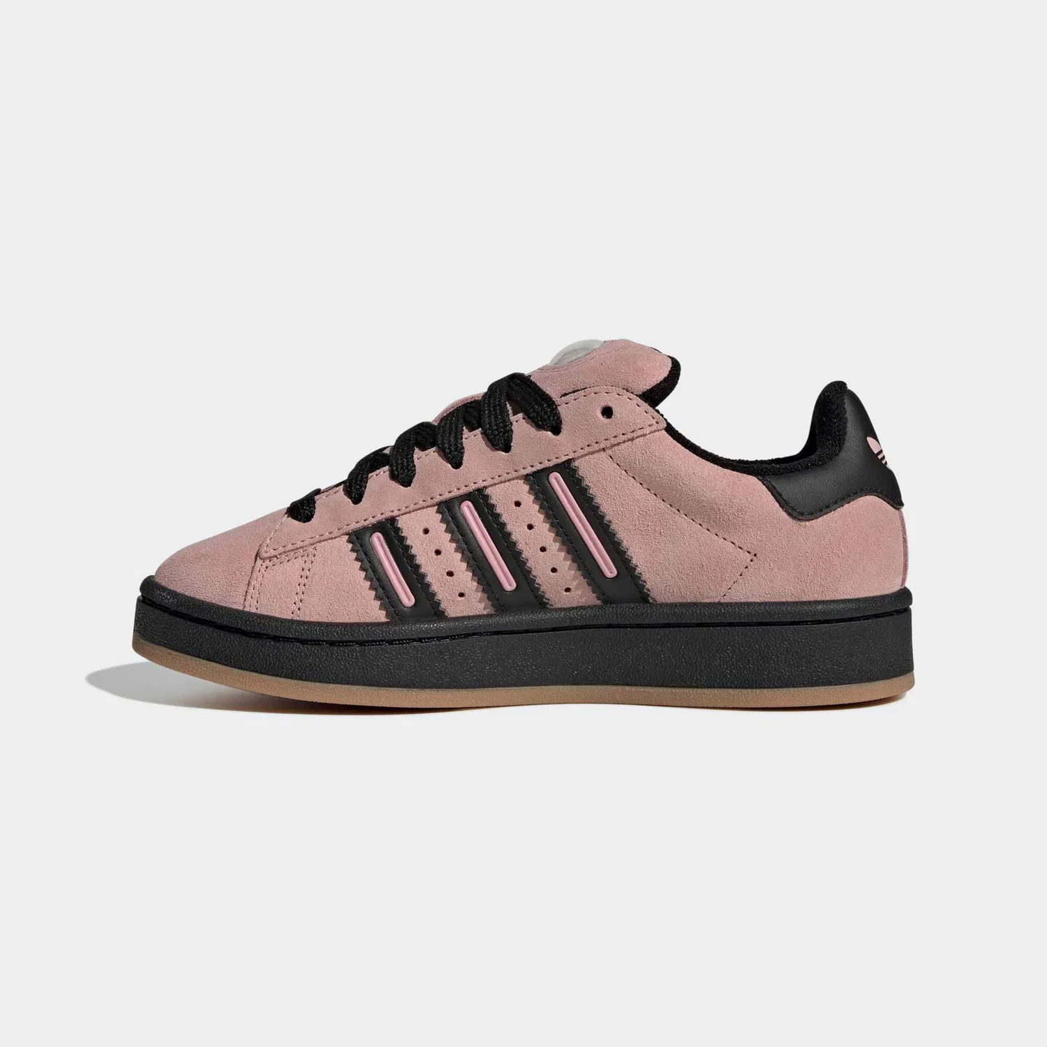 Детские кроссовки с обновленным дизайном Campus 00s Adidas Originals, Wonder Mauve/Core Black/Glow Pink — фото 3