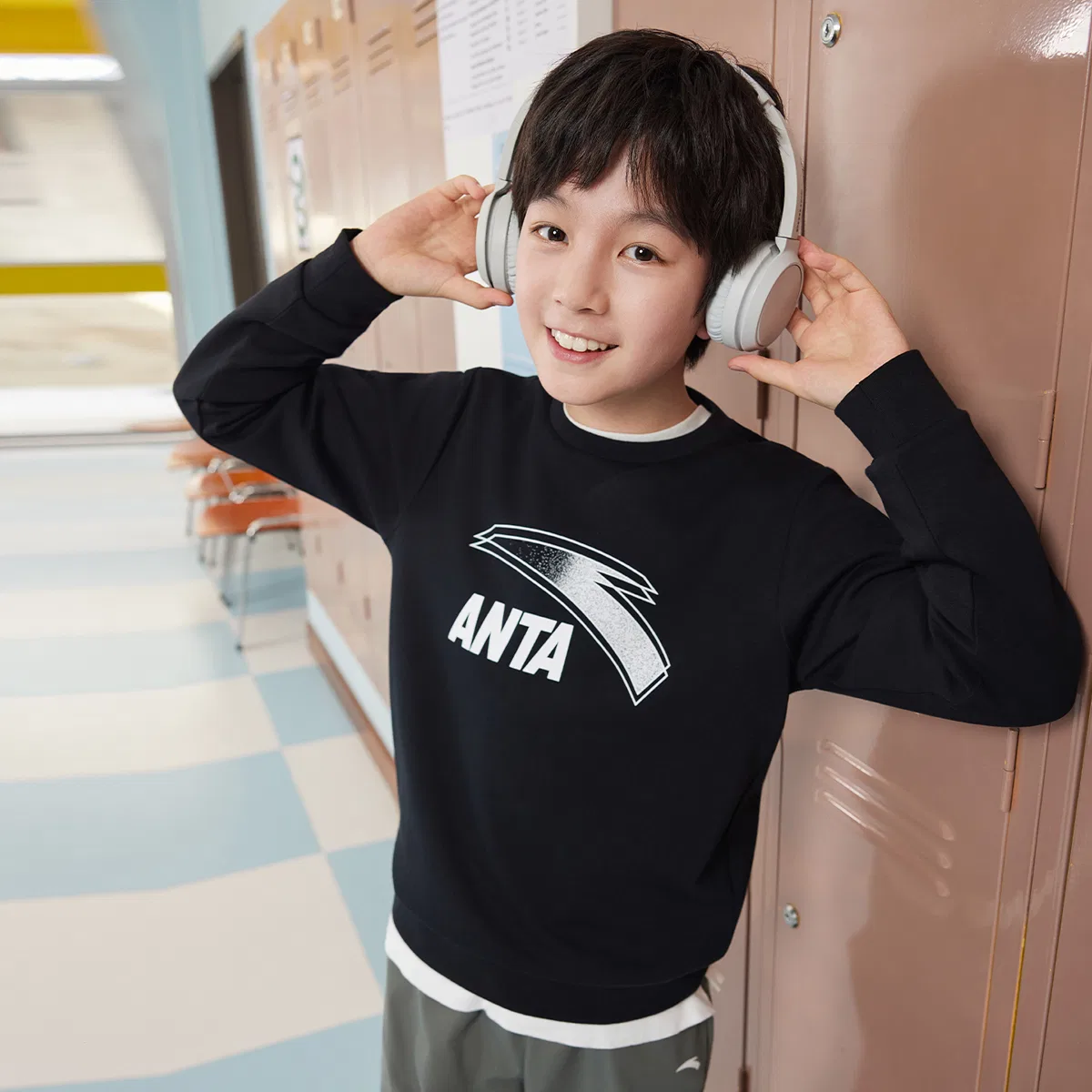 Свитшот Casual Sweatshirt Antakids, Black — фото 4