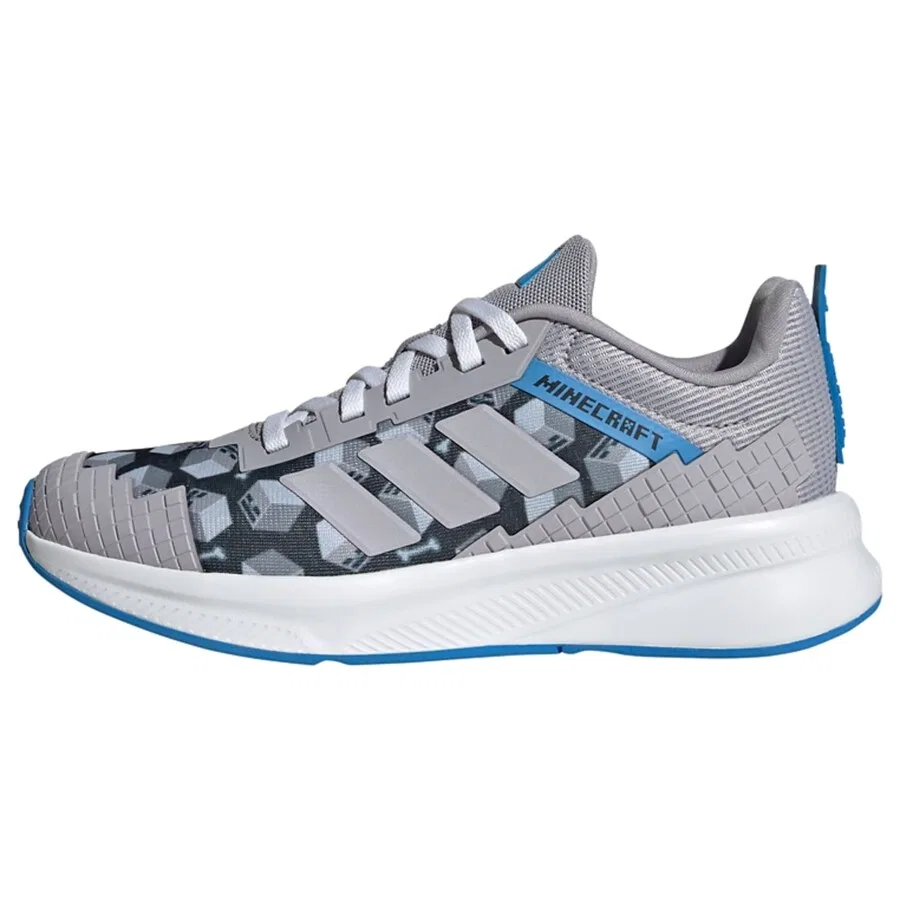 Спортивные кроссовки ADIDAS SPORTSWEAR 'Minecraft Fortarun 4.0' серого и антрацитового цвета