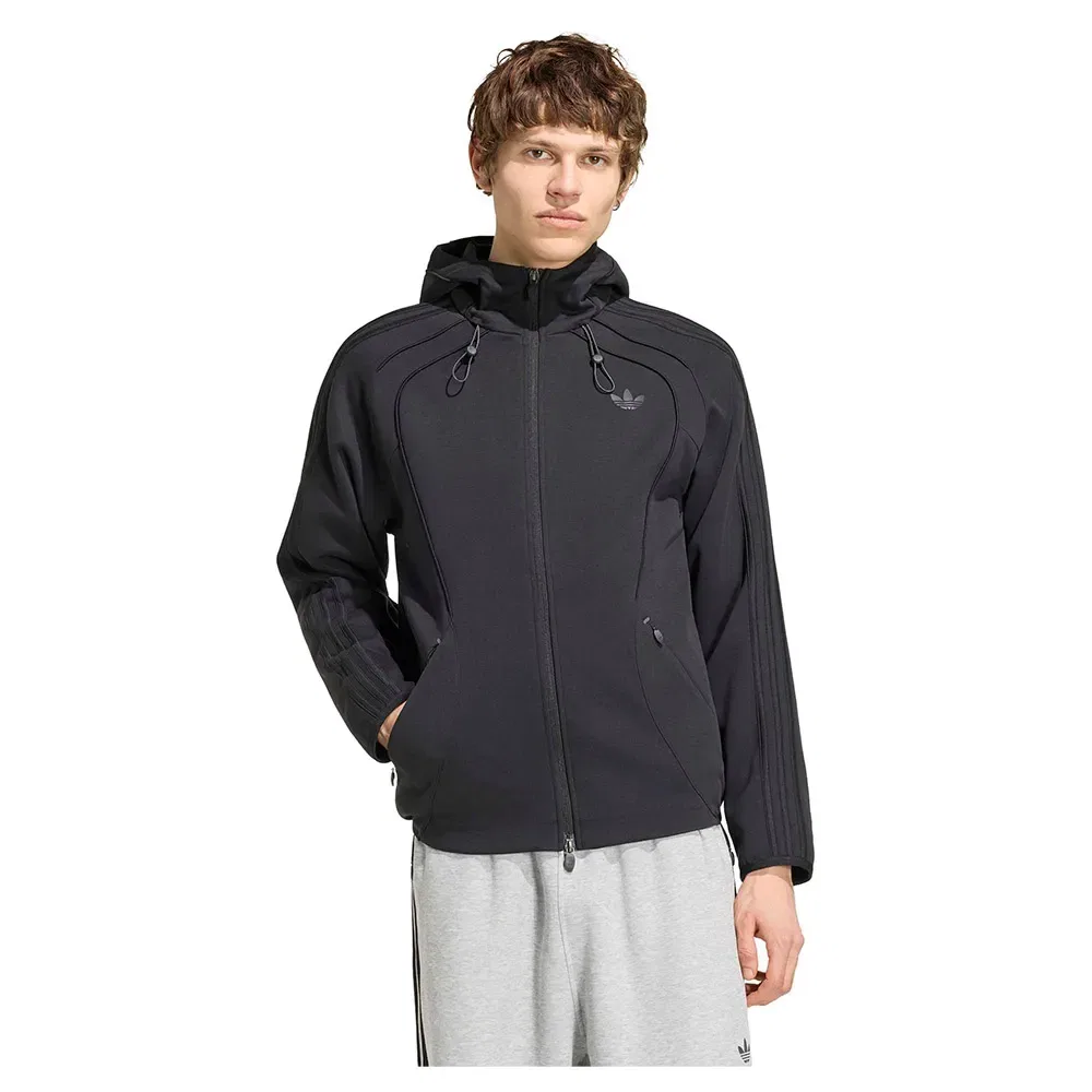 Мужской свитшот на молнии Spacer Teamgeist 26 Cutline Adidas Originals, Black