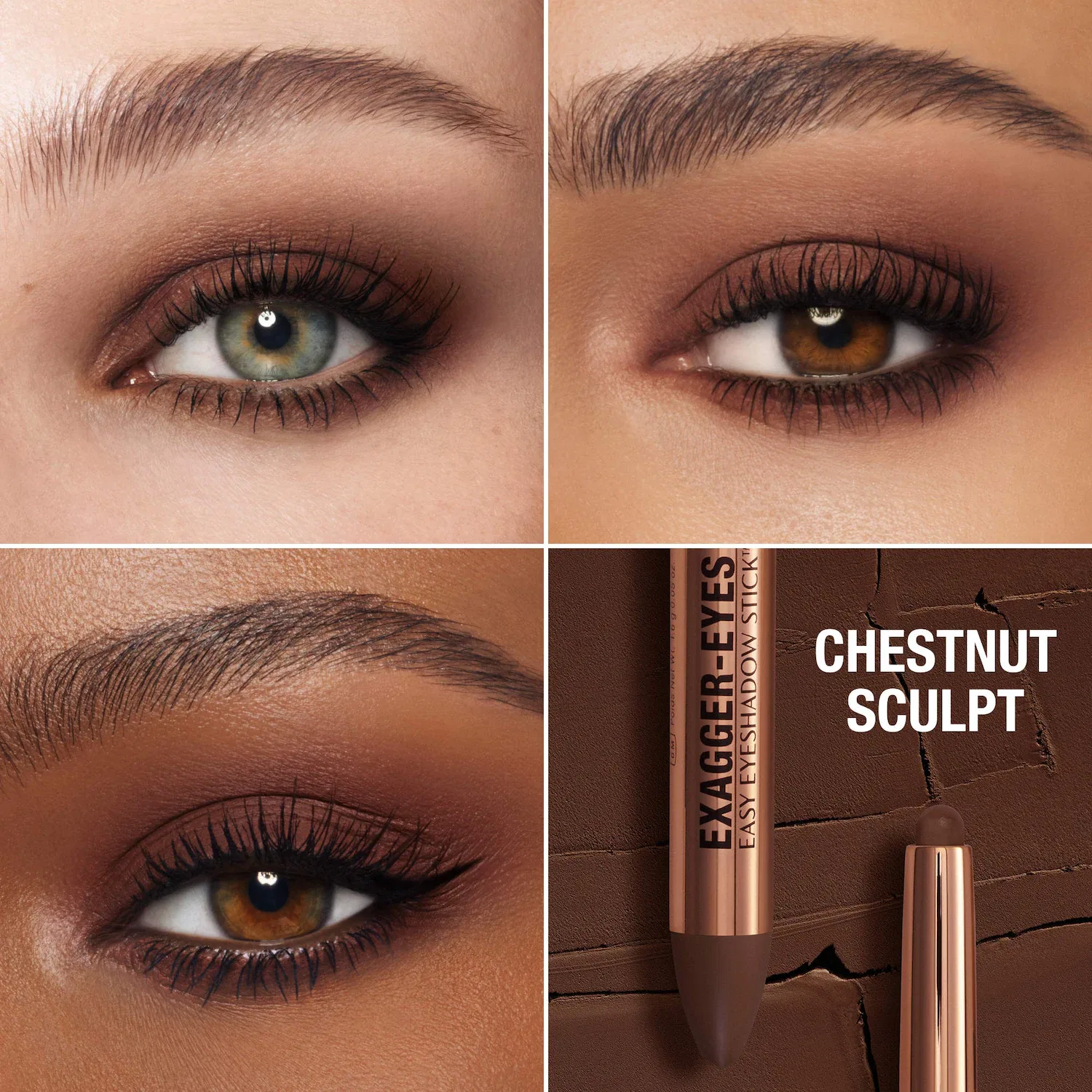 Тени для век водостойкие 1,6 г кремовые Charlotte Tilbury, Chestnut Sculpt — фото 2