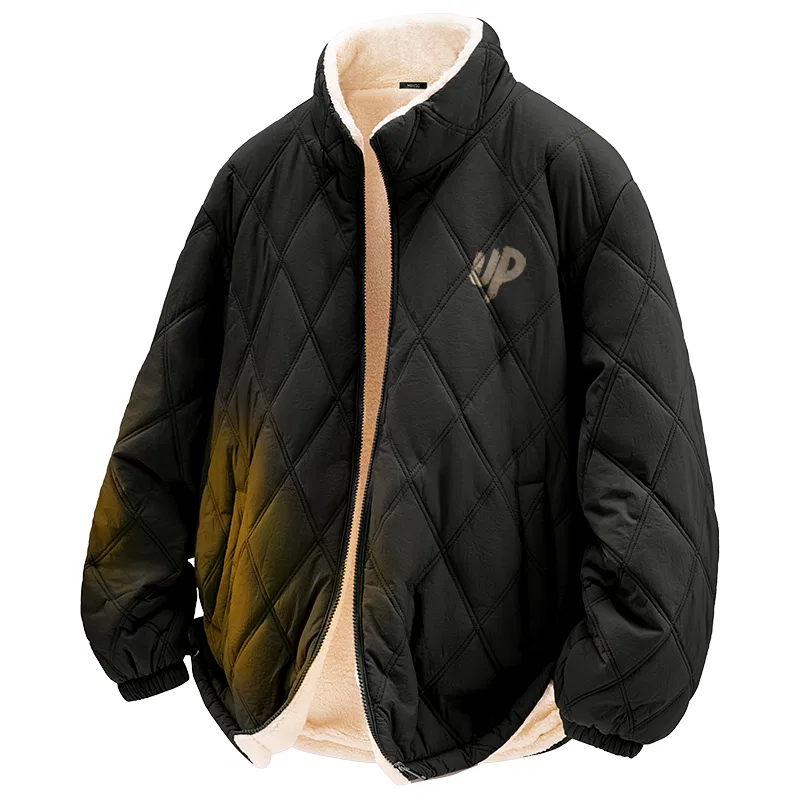 Детская куртка-пуховик с воротником-стойкой утепленная Super-Warm Sherpa MINISO, Black