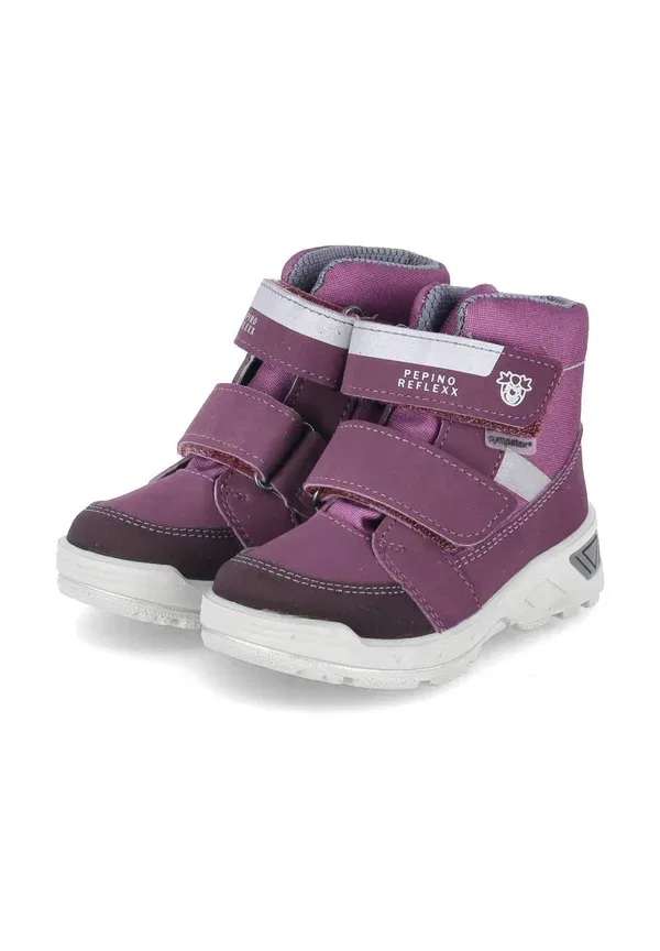 Пинетки с теплой подкладкой Unisex baby shoes Pepino, Purple, фиолетовый — фото 2
