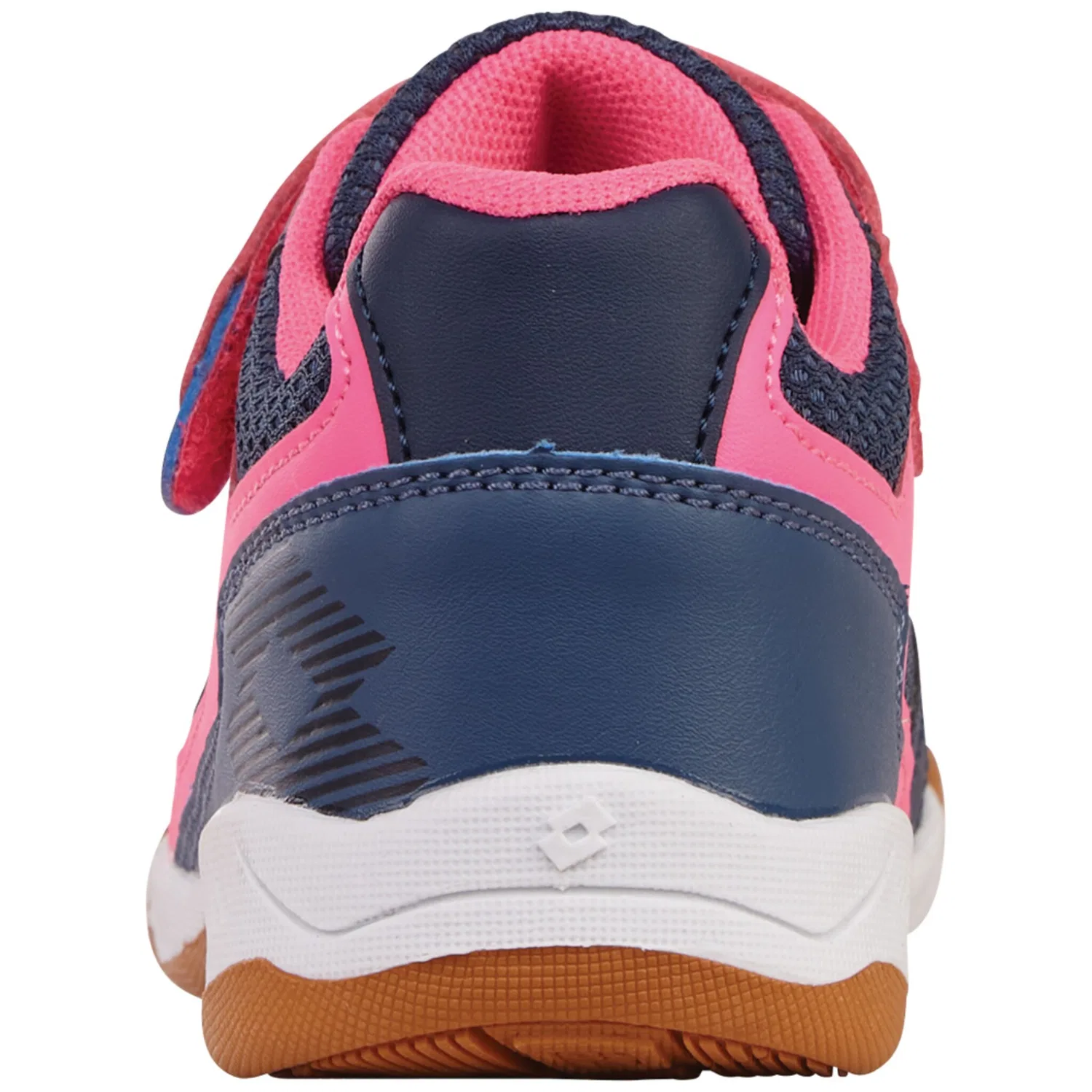 Детские спортивные кроссовки с некрасящей подошвой Lotto, Navy/Pink — фото 4