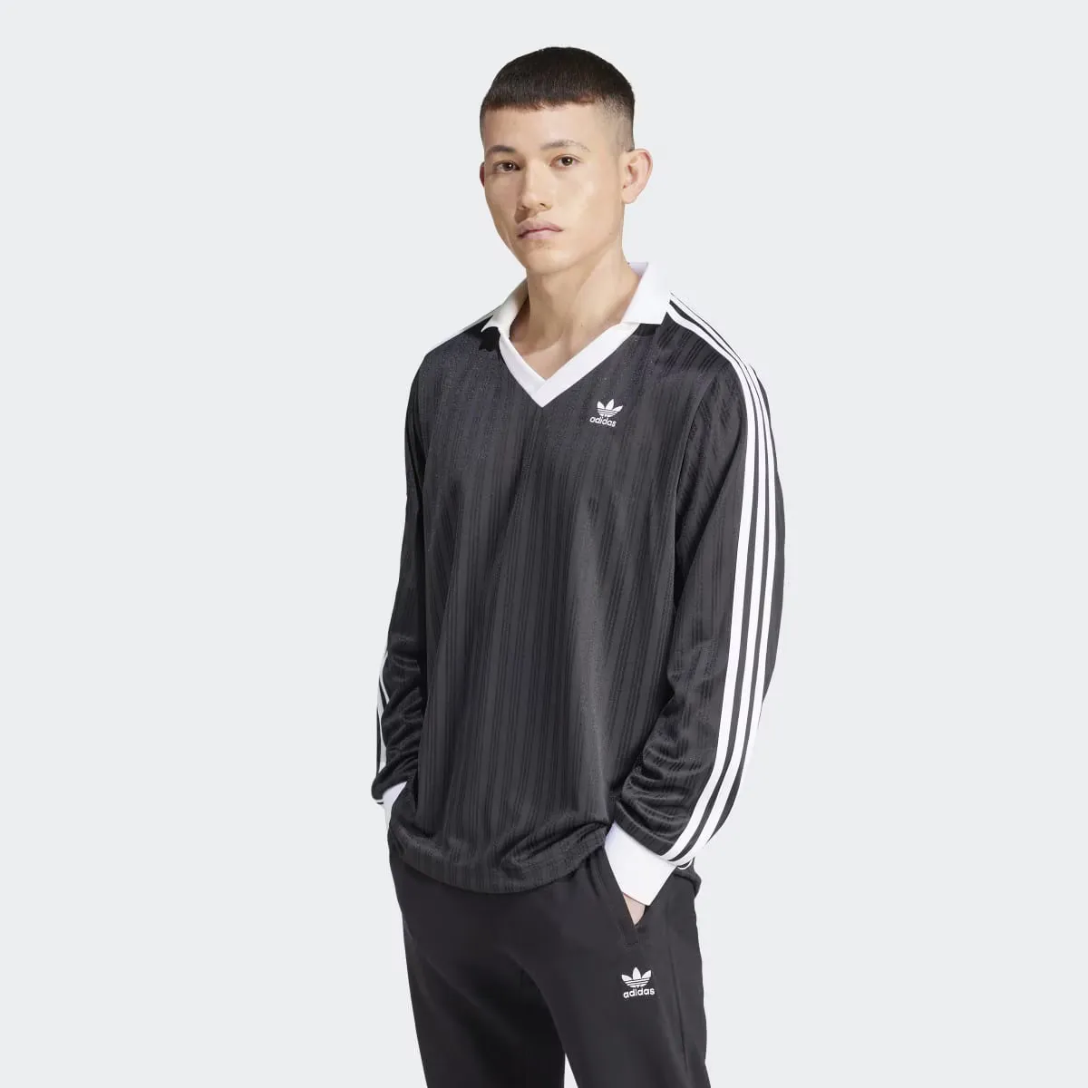 

Мужская футболка adicolor Piqué Adidas Originals, чёрный